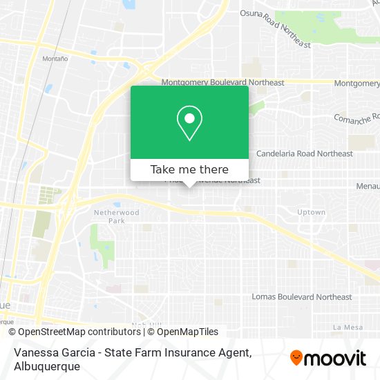 Mapa de Vanessa Garcia - State Farm Insurance Agent