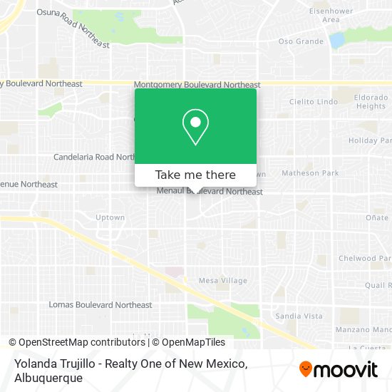 Mapa de Yolanda Trujillo - Realty One of New Mexico