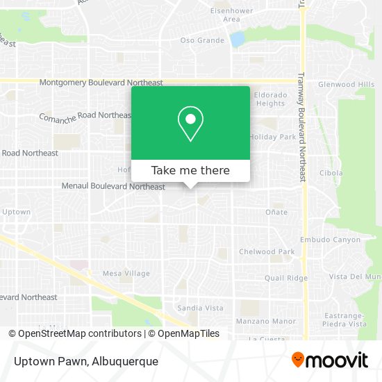 Uptown Pawn map