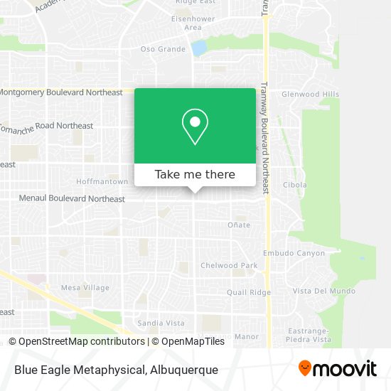 Mapa de Blue Eagle Metaphysical