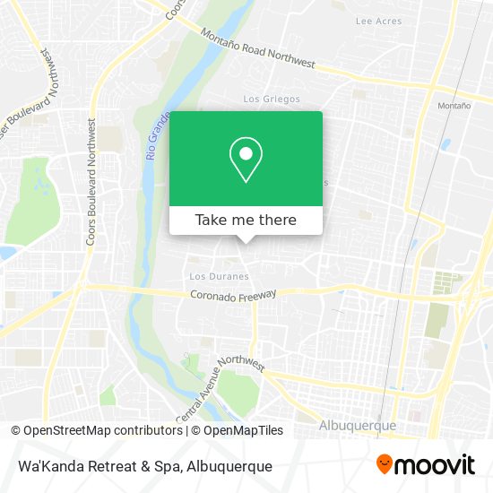 Wa'Kanda Retreat & Spa map