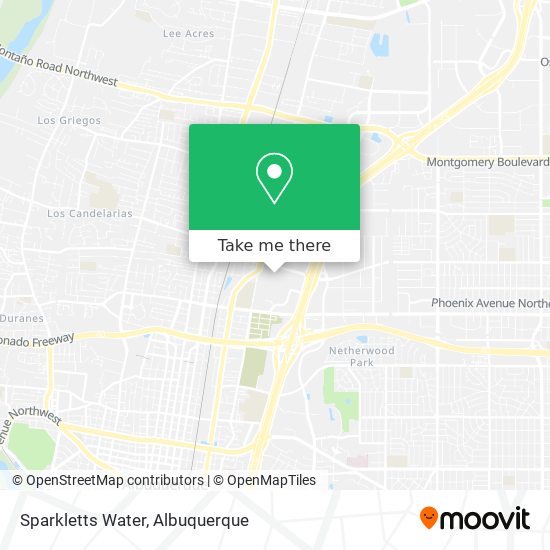 Sparkletts Water map