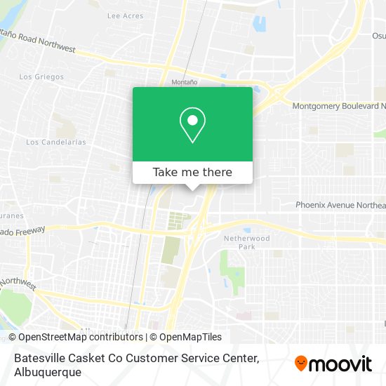 Mapa de Batesville Casket Co Customer Service Center