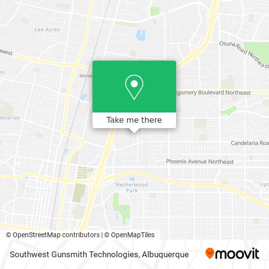 Mapa de Southwest Gunsmith Technologies