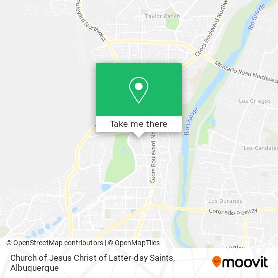 Church of Jesus Christ of Latter-day Saints map