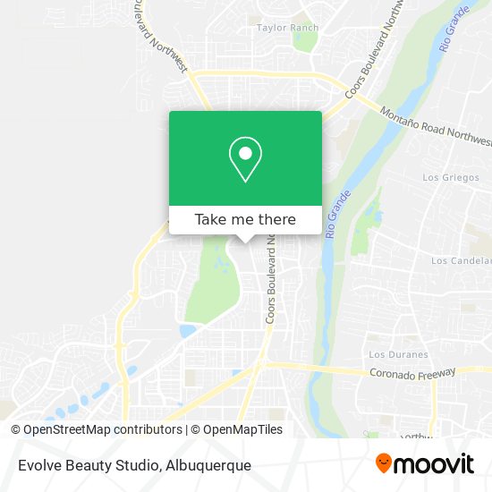 Evolve Beauty Studio map