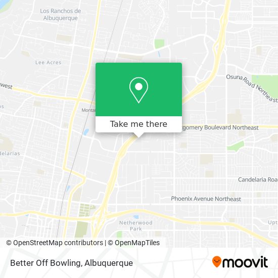 Better Off Bowling map