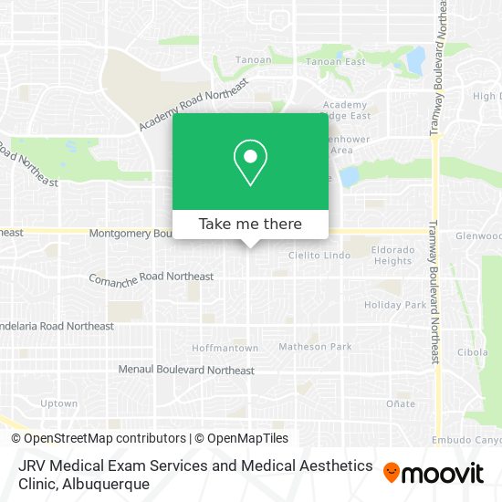 JRV Medical Exam Services and Medical Aesthetics Clinic map