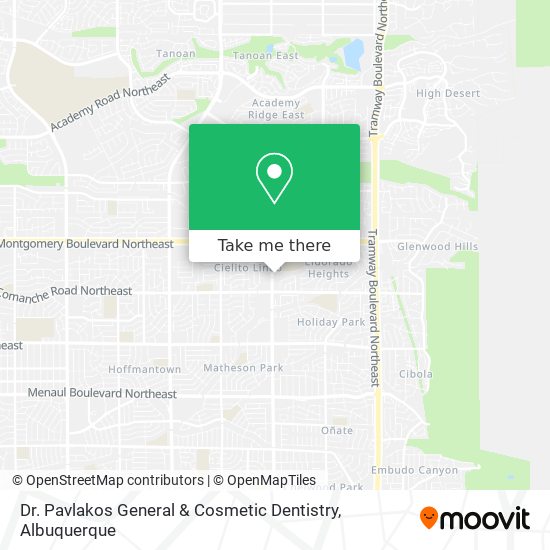 Dr. Pavlakos General & Cosmetic Dentistry map