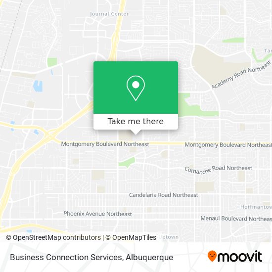 Business Connection Services map