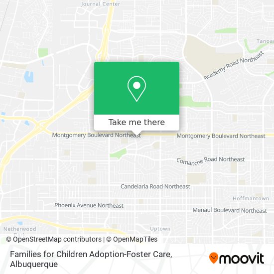 Families for Children Adoption-Foster Care map