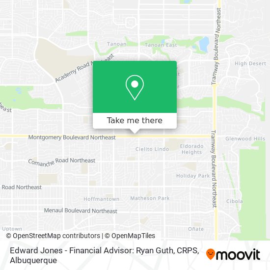 Edward Jones - Financial Advisor: Ryan Guth, CRPS map