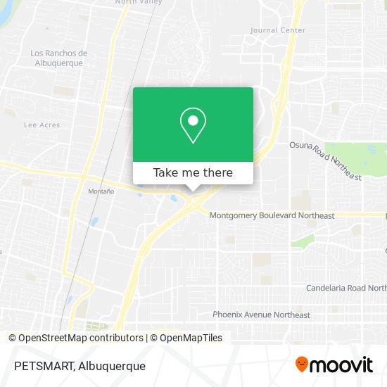 PETSMART map