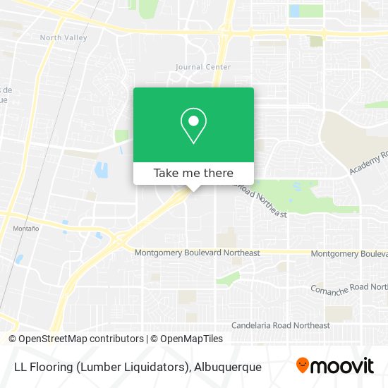 Mapa de LL Flooring (Lumber Liquidators)