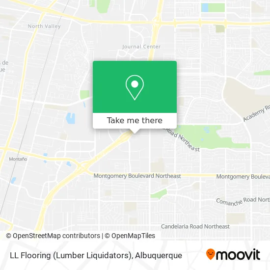 LL Flooring (Lumber Liquidators) map