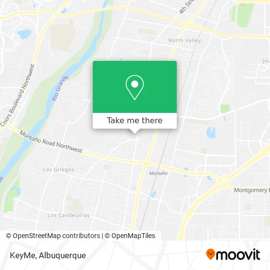 KeyMe map