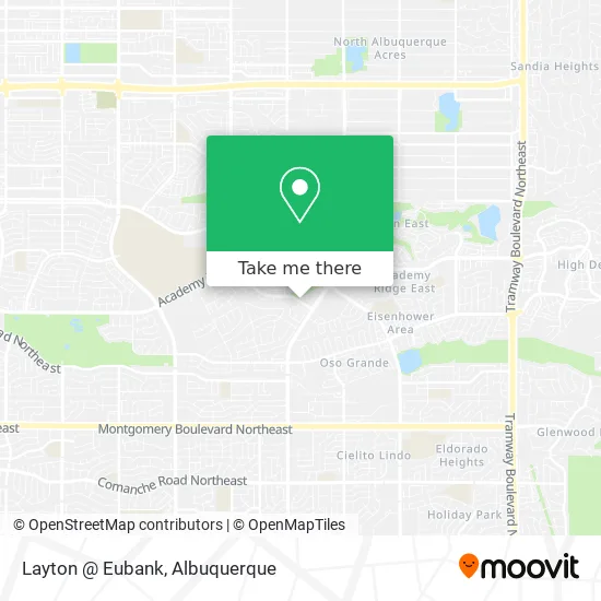 Layton @ Eubank map