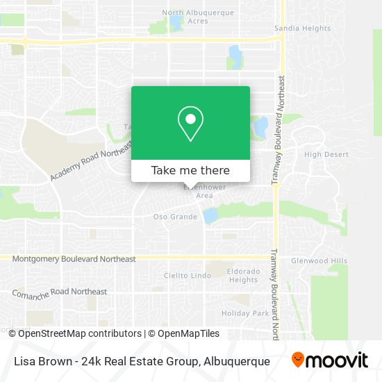 Mapa de Lisa Brown - 24k Real Estate Group