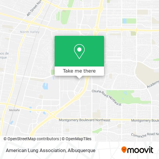 Mapa de American Lung Association