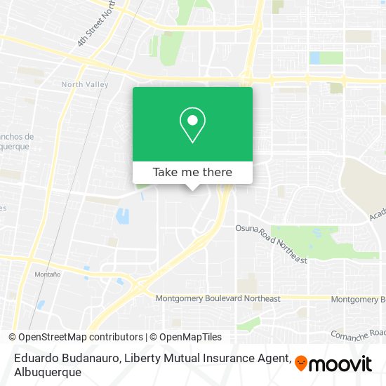 Eduardo Budanauro, Liberty Mutual Insurance Agent map