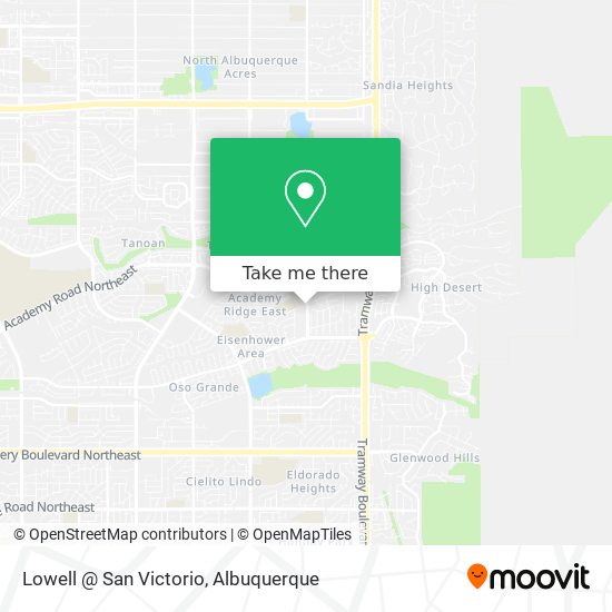 Mapa de Lowell @ San Victorio
