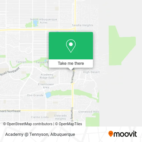 Academy @ Tennyson map
