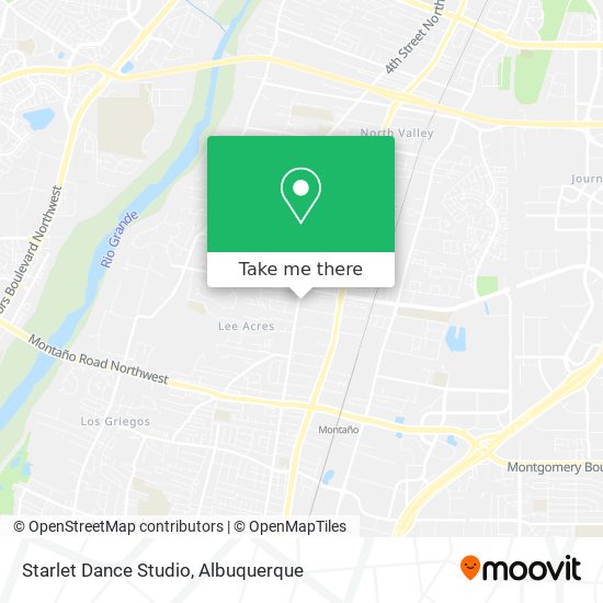 Starlet Dance Studio map