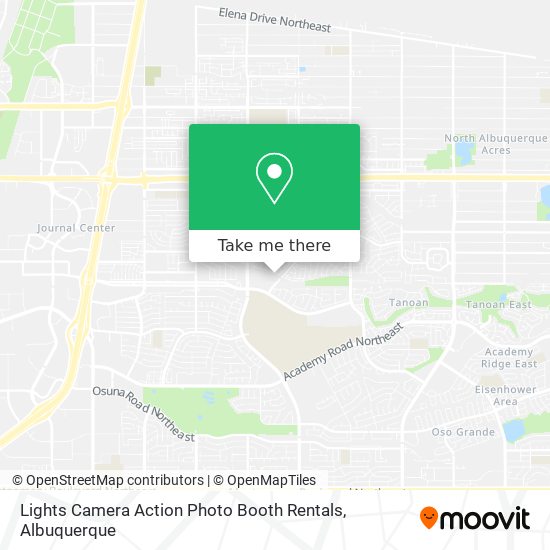 Mapa de Lights Camera Action Photo Booth Rentals