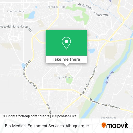 Mapa de Bio-Medical Equipment Services