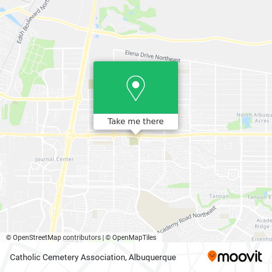 Mapa de Catholic Cemetery Association