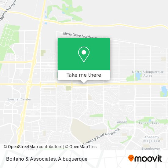 Boitano & Associates map