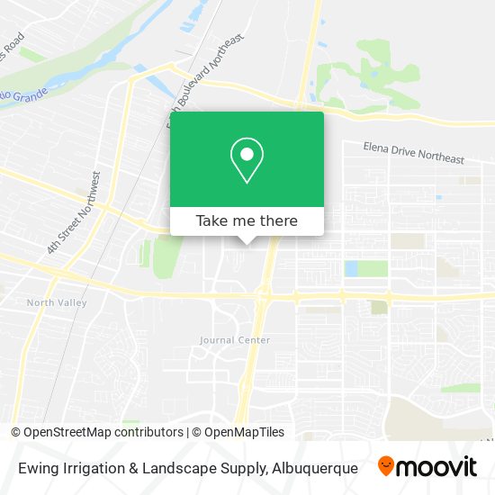 Ewing Irrigation & Landscape Supply map