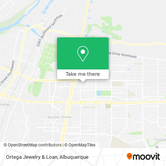 Mapa de Ortega Jewelry & Loan