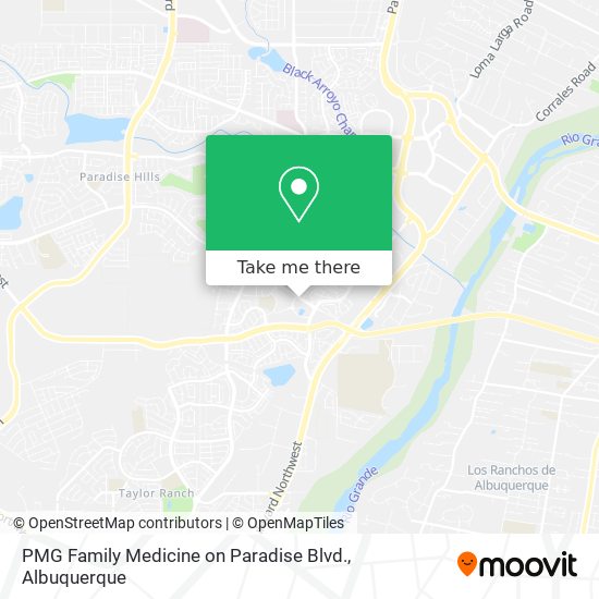 PMG Family Medicine on Paradise Blvd. map