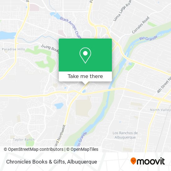 Chronicles Books & Gifts map