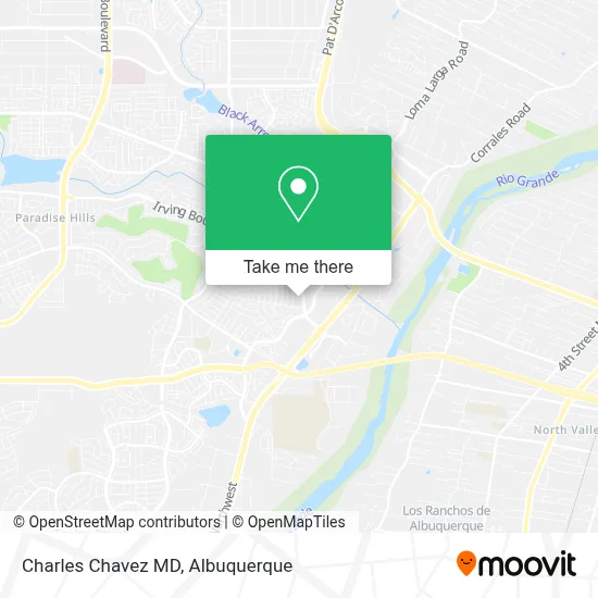 Charles Chavez MD map