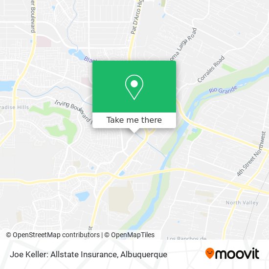 Mapa de Joe Keller: Allstate Insurance