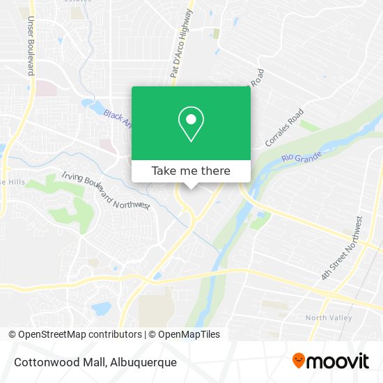 Cottonwood Mall map