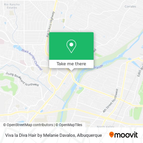 Viva la Diva Hair by Melanie Davalos map