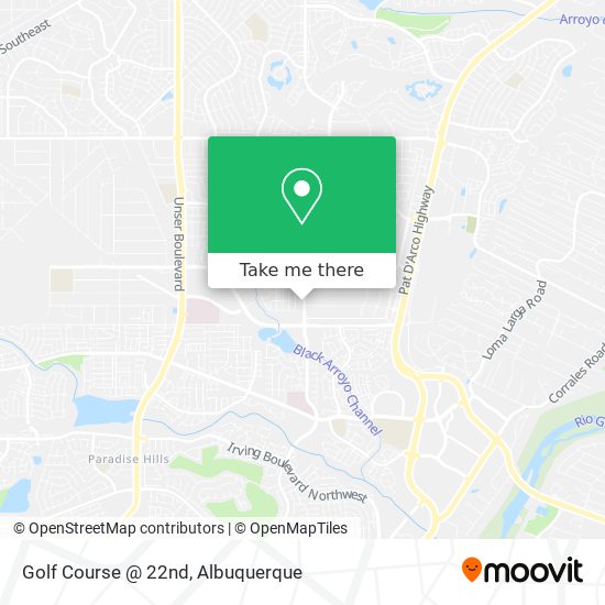 Golf Course @ 22nd map