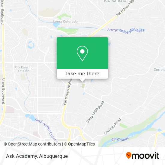 Ask Academy map