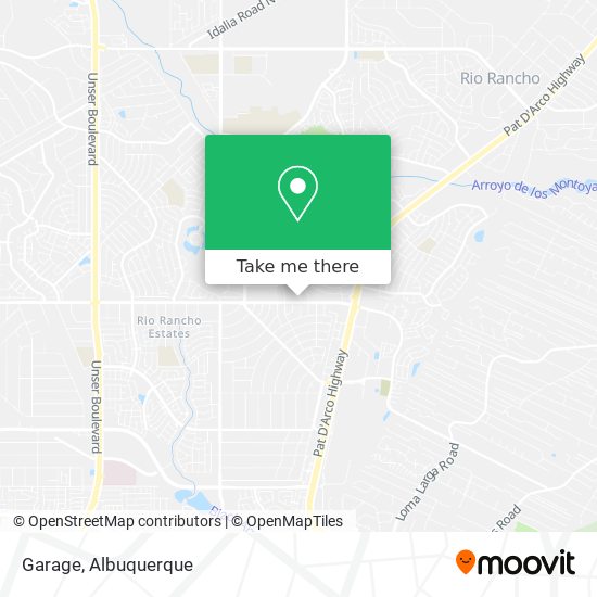 Mapa de Garage