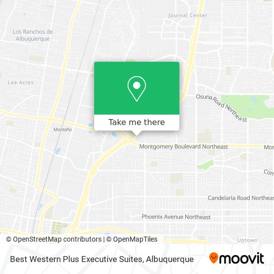 Best Western Plus Executive Suites map