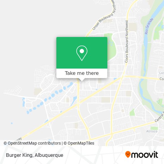 Burger King map