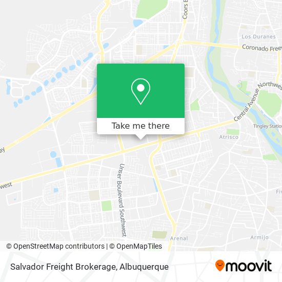 Salvador Freight Brokerage map