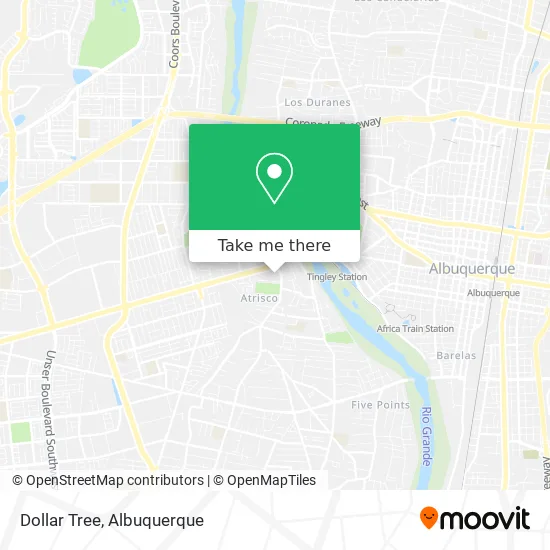 Mapa de Dollar Tree