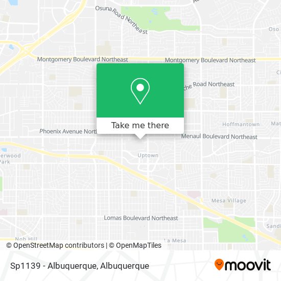 Sp1139 - Albuquerque map