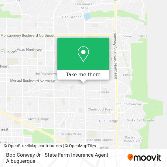 Bob Conway Jr - State Farm Insurance Agent map