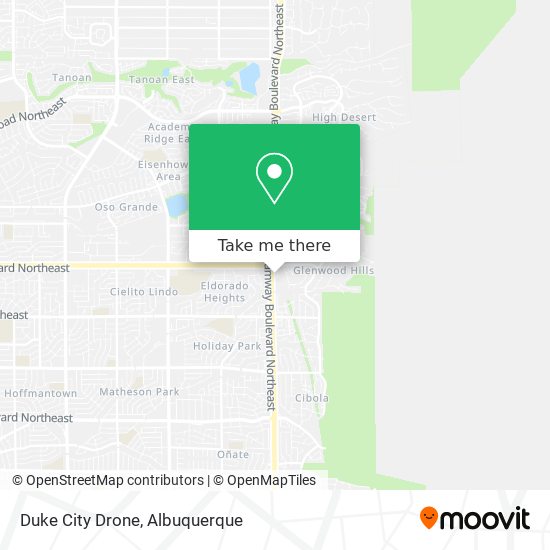 Duke City Drone map