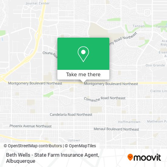 Beth Wells - State Farm Insurance Agent map